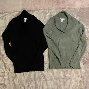 Bundle of two White House Black Market Sweaters